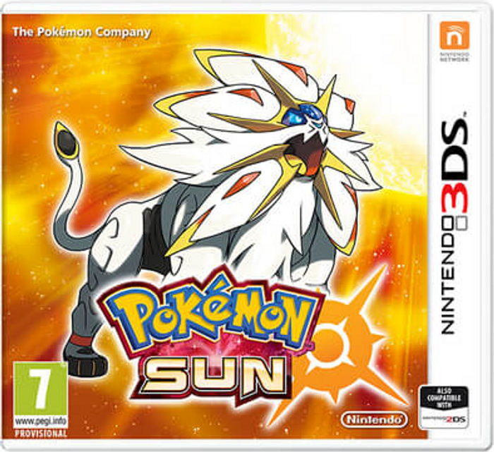 Pokemon Sun 3DS - Game Code (EU & UK)