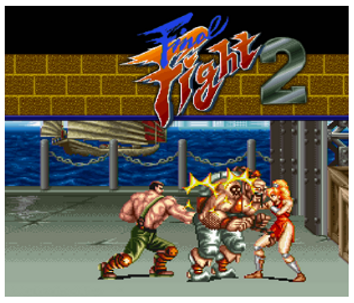 Final Fight 2 3DS - Game Code (ENG) (EU & UK)