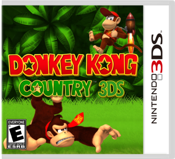 Donkey Kong Country 3DS - Game Code (ENG) (EU & UK)
