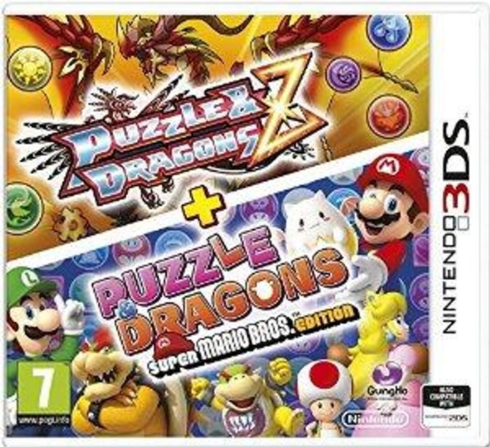 Puzzle and Dragons Z + Puzzle and Dragons Super Mario BrOS : . Edition Nintendo 3DS/2DS - Game Code (EU & UK)