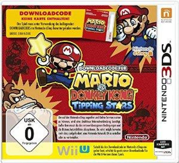 Mario vs. Donkey Kong: Tipping Stars 3DS - Game Code (EU & UK)