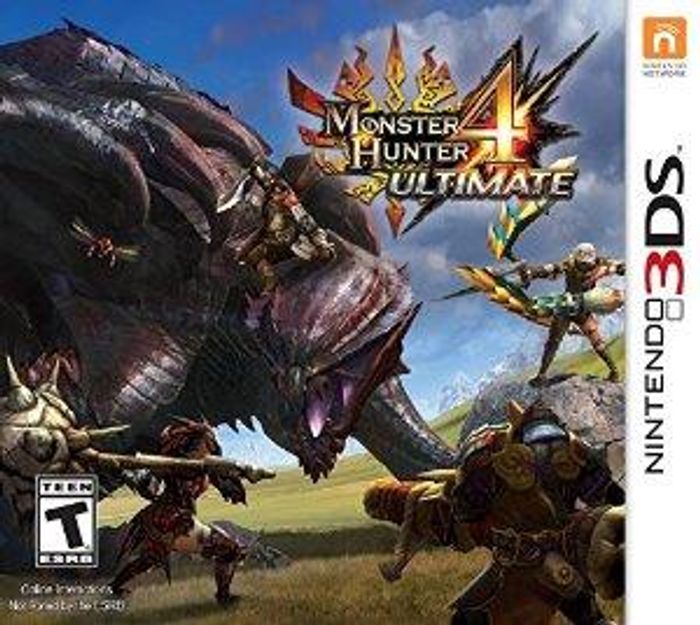 Monster Hunter 4 Ultimate 3DS - Game Code (EU & UK)