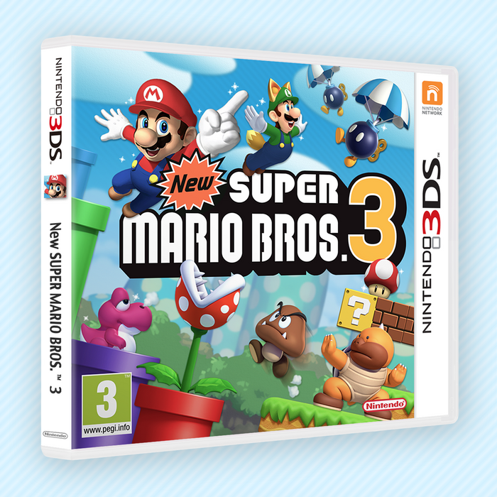 Super Mario BrOS : . 3 3DS - Game Code (ENG) (EU & UK)