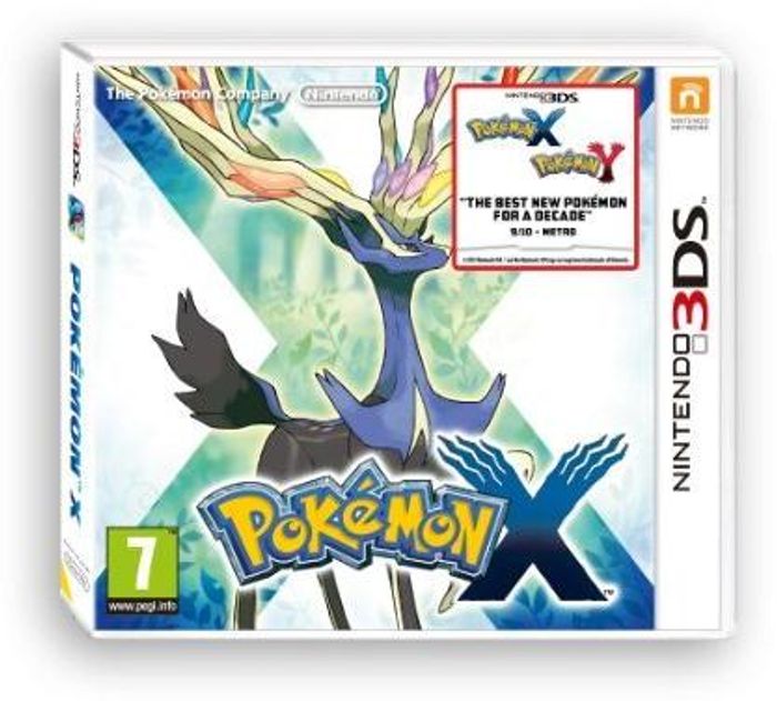 Pokémon X 3DS - Game Code (EU & UK)