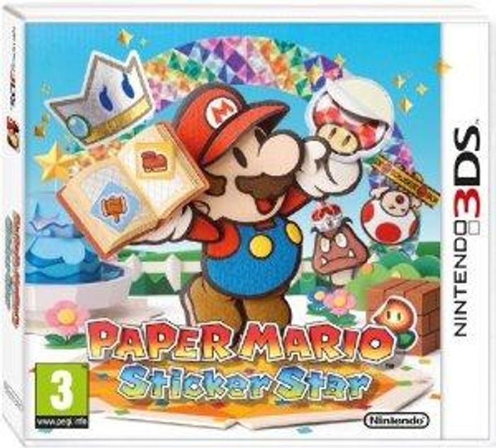 Paper Mario Sticker Star 3DS - Game Code (EU & UK)