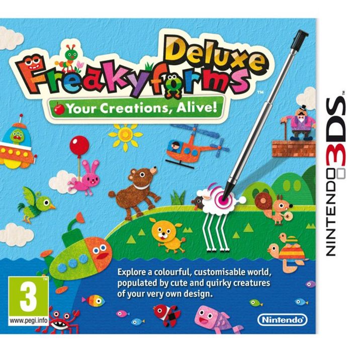 Freakyforms Deluxe 3DS - Game Code (EU & UK)