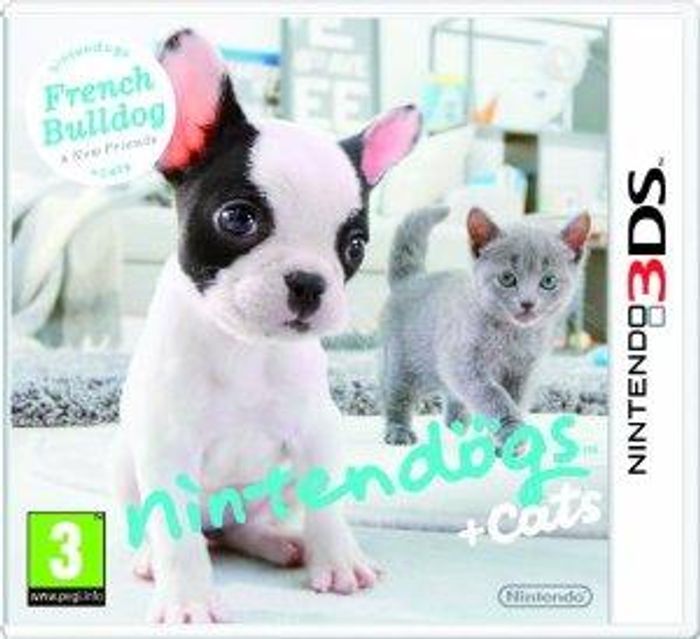 Nintendogs + Cats: French Bulldog & New Friends 3DS - Game Code (EU & UK)