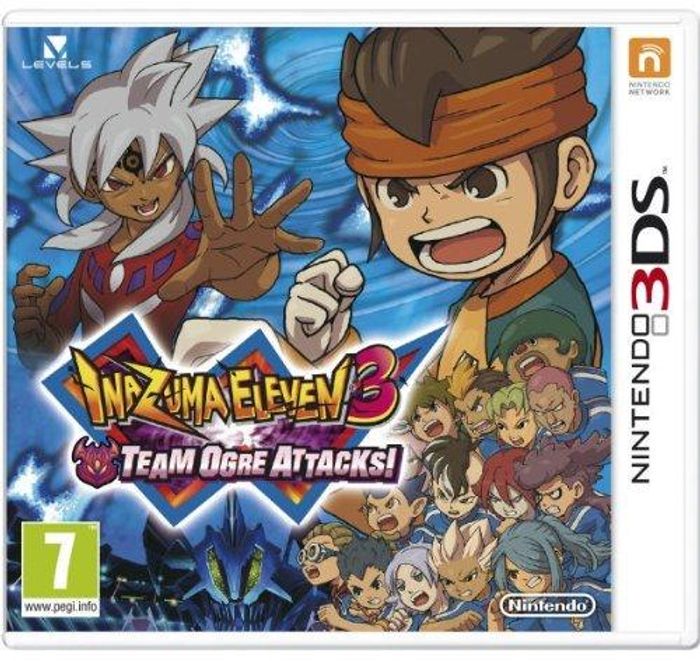 Inazuma Eleven 3 Team Ogre Attacks Game 3DS - Game Code (EU & UK)