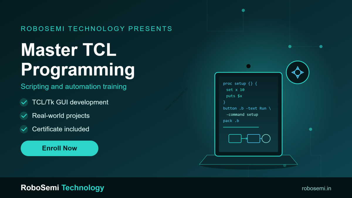 Mastering TCL Programming: Beginner to Advanced