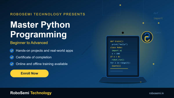 Mastering Python Programming: Beginner to Advanced