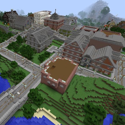 Victorian Town — Minecraft Map | Craftane.com