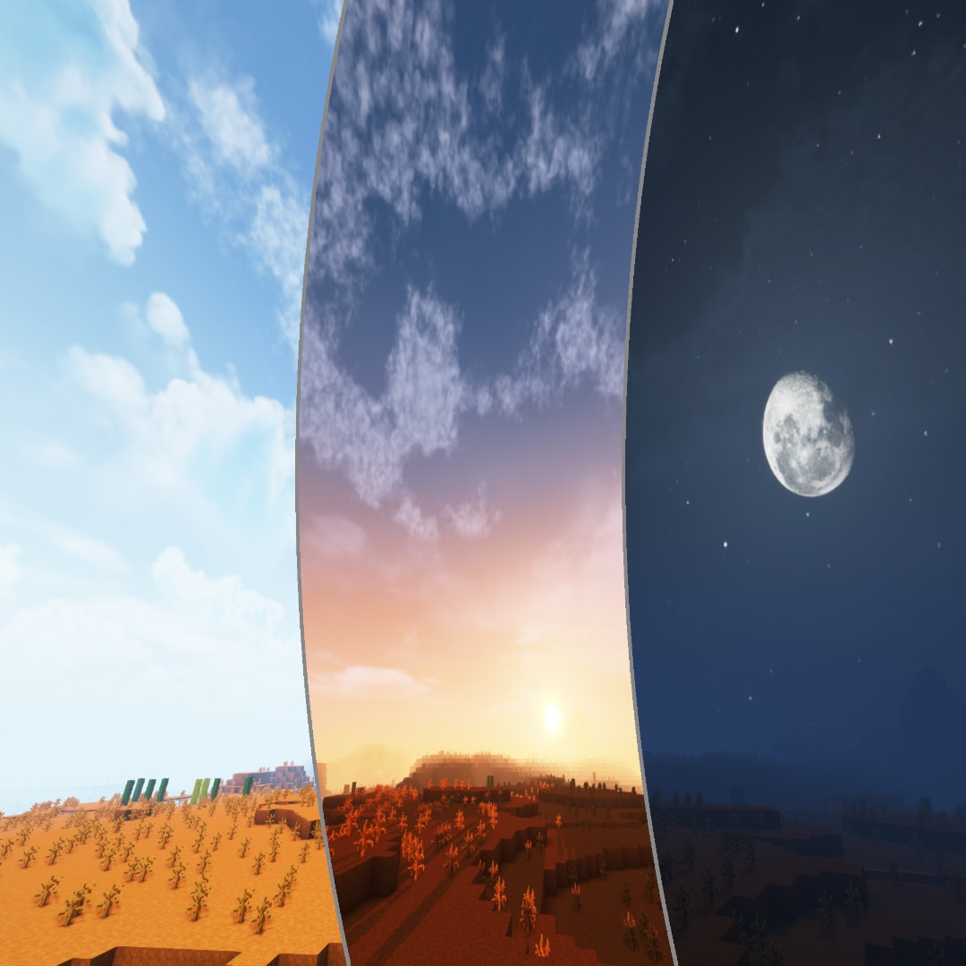 Hyper realistic sky — Minecraft Texture Pack | Craftane.com