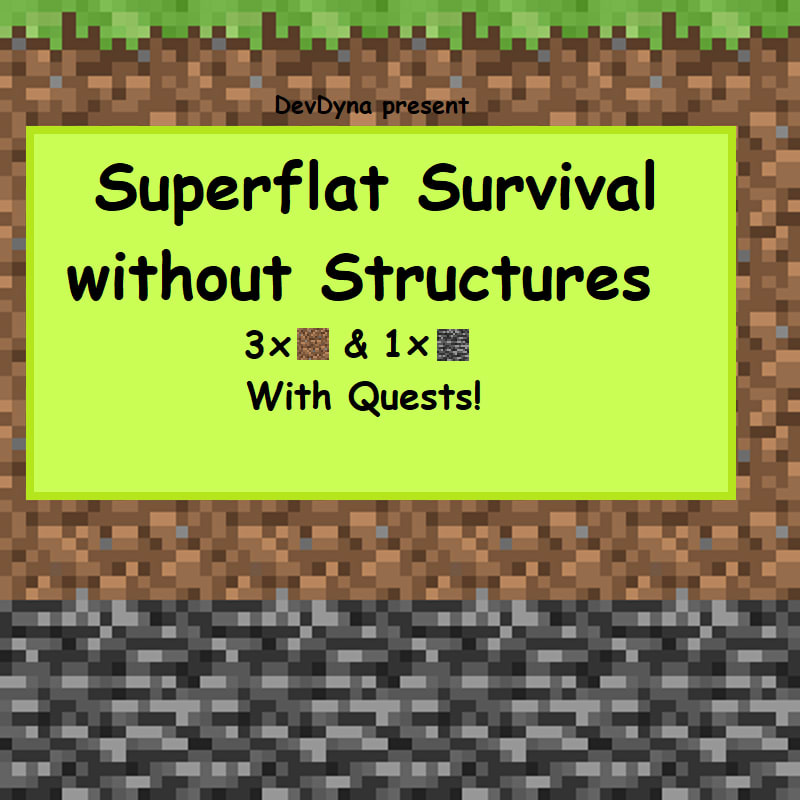 FlatMode - Superflat Challenge — Minecraft Map | Craftane.com