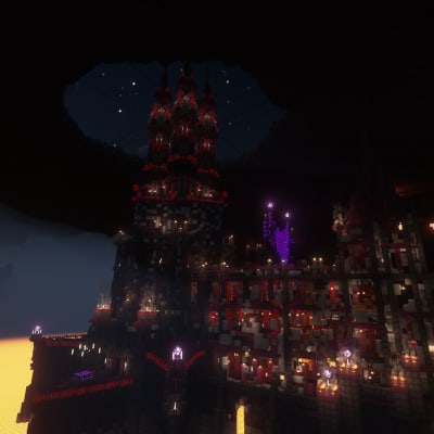 Nether Base Fortress — Minecraft Map | Craftane.com