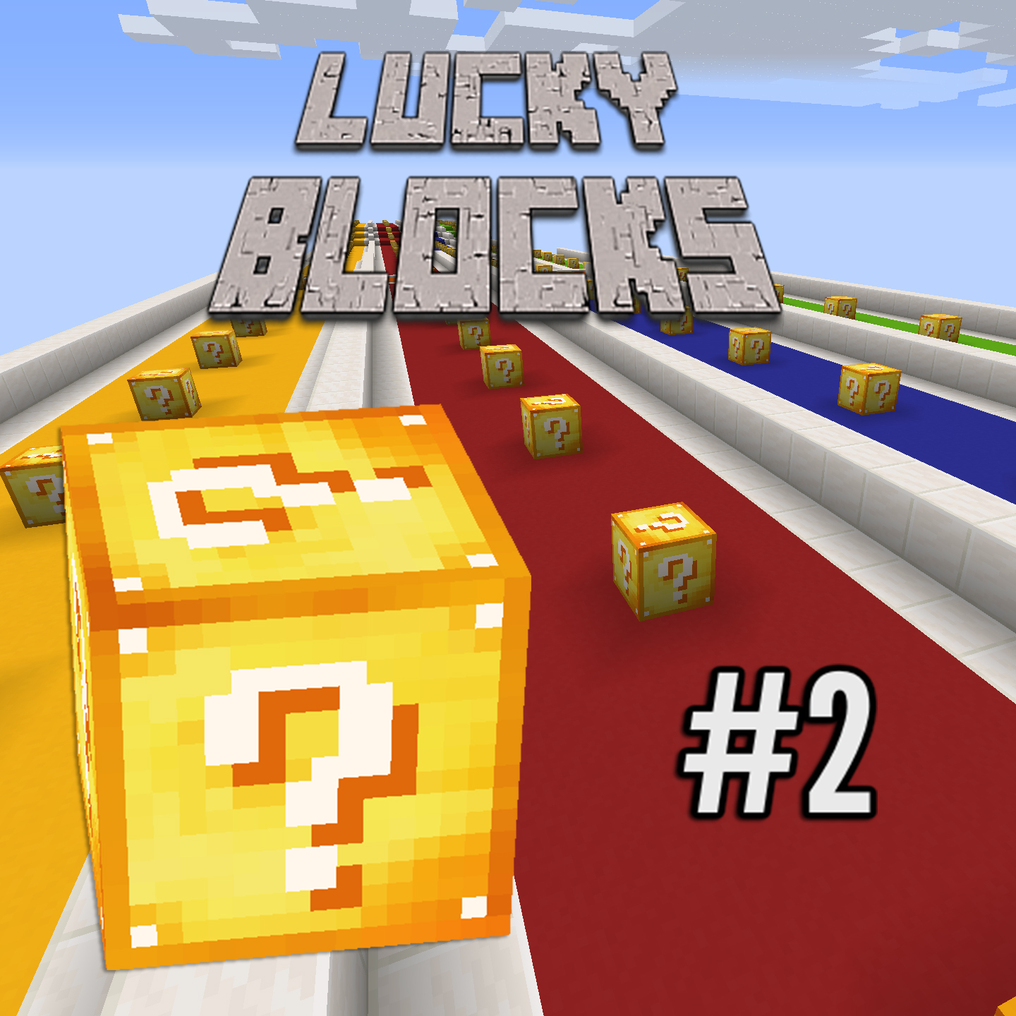 Lucky Blocks Race 2!! - world