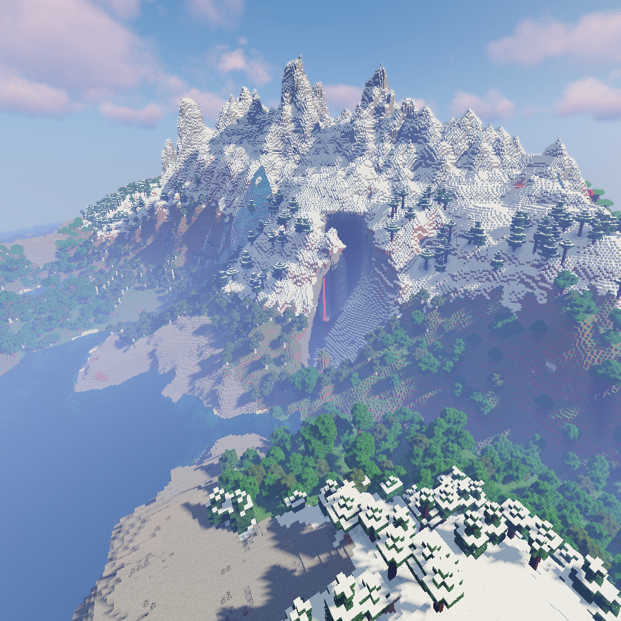 Huge Icey Island - Frozen attempts