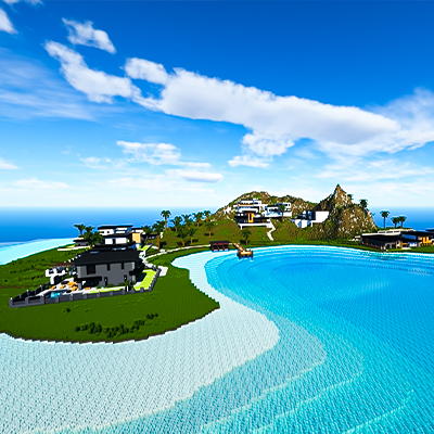 Modern Private Island
