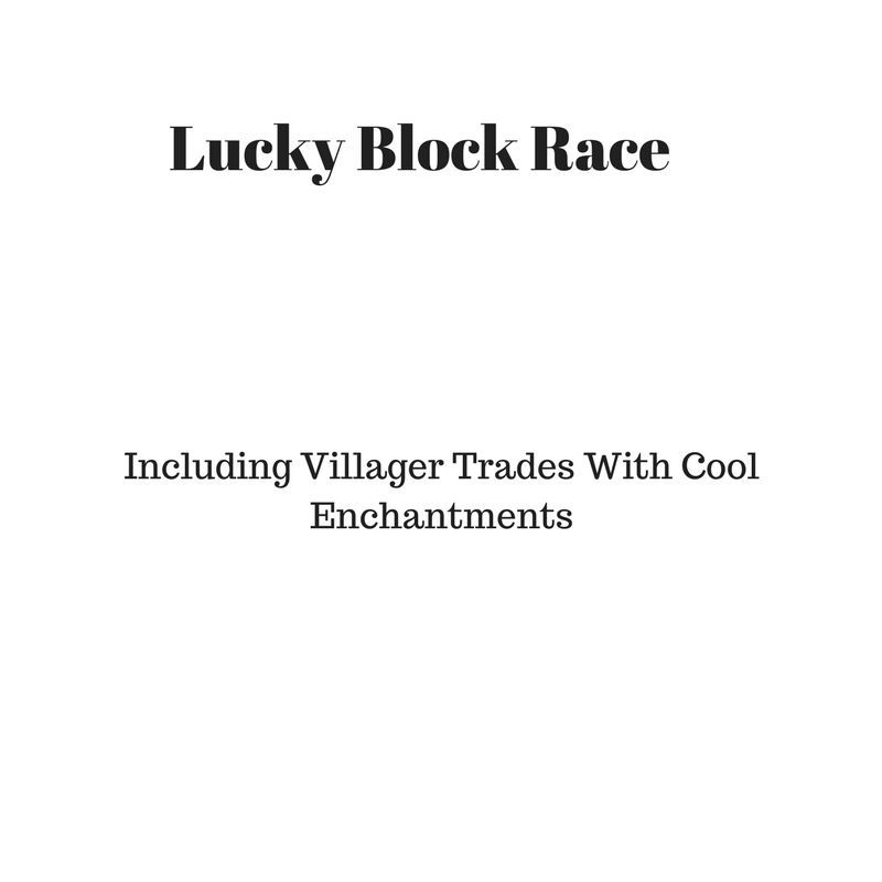 Minecraft Lucky Block Race