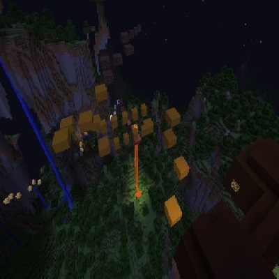 Mountain parkour