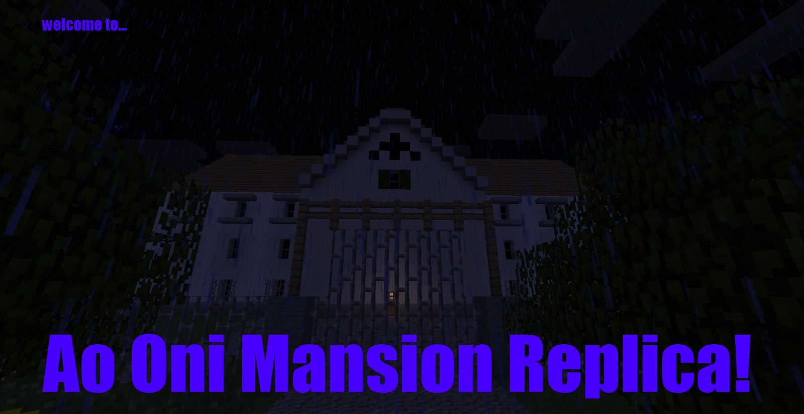 Ao Oni Mansion Replica