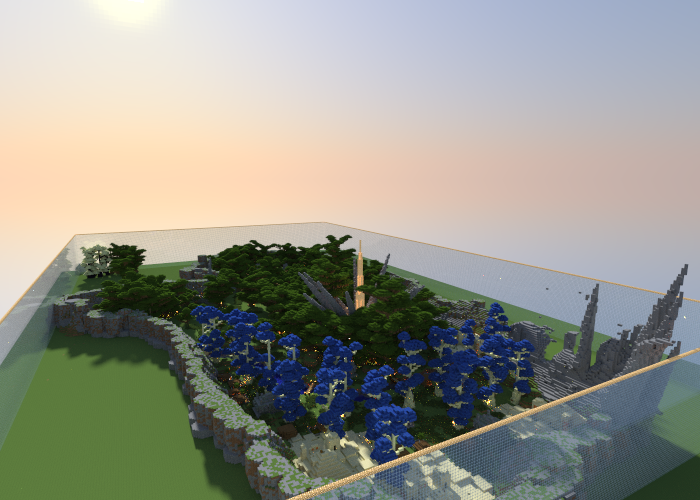 Dark Forest | Survival Games map
