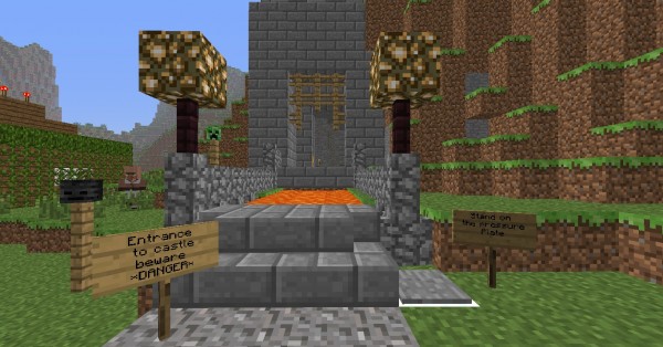 Mountain castle survival