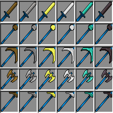 RPG PVP Swords and Tools