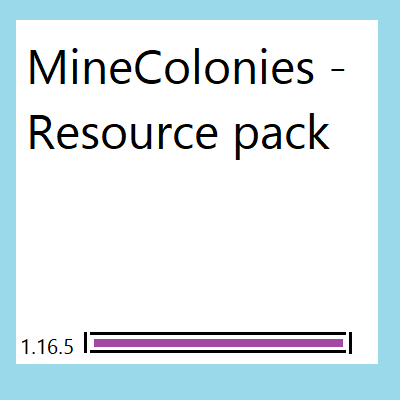 MineColonies - Resourcepack