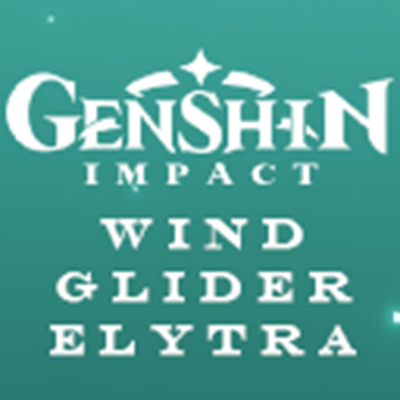 Genshin Impact Wind Glider Elytra Pack