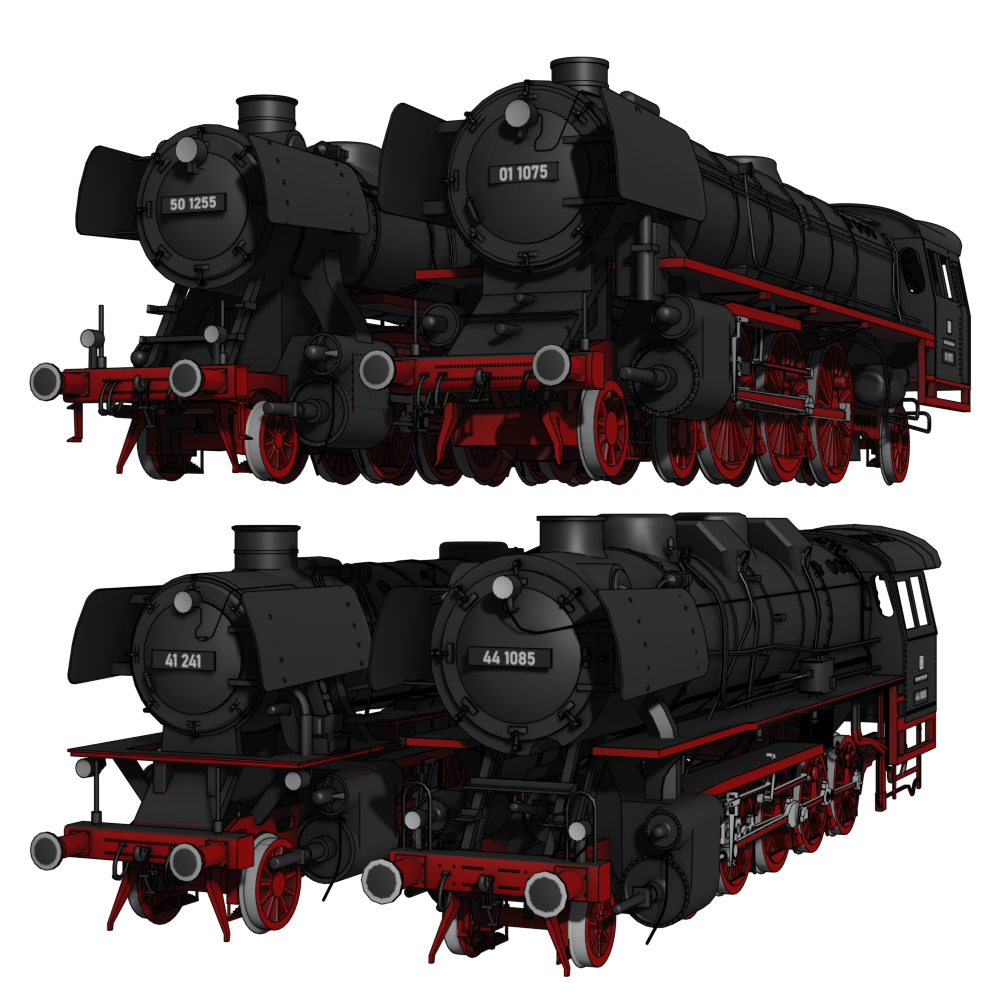 Autism's German Steam Train Pack [AGSTP]