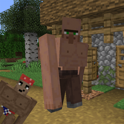 『ＣＵＲＳＥＤ』Ripped Villagers Iron Golems -Ricardo Included!-