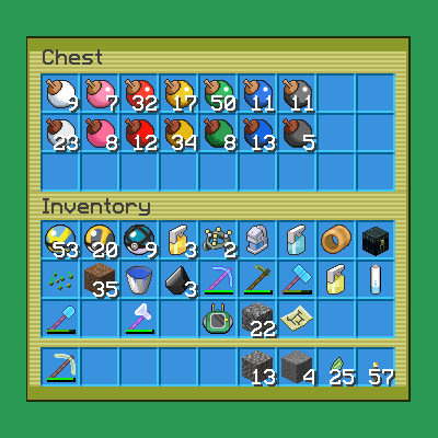 Minecraft guis - Emerald inspired