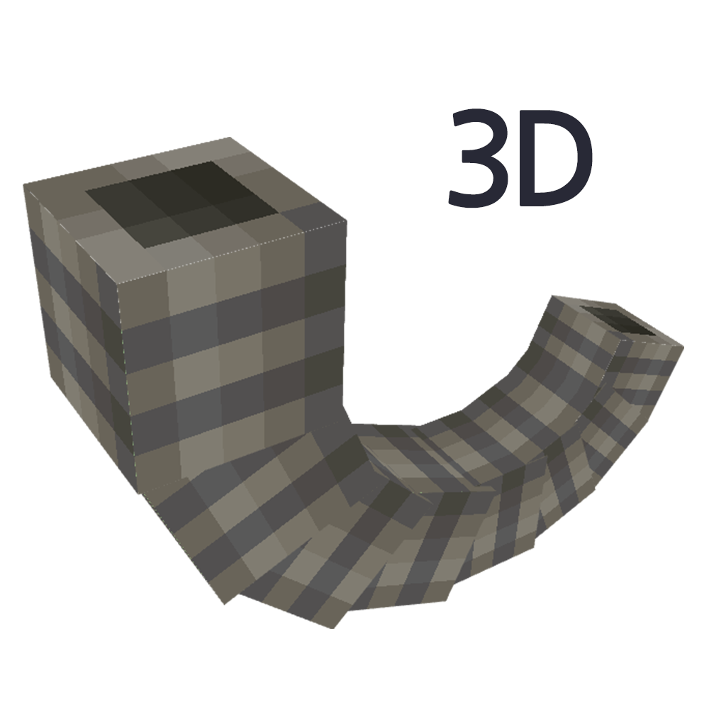 Goat Horn 3D