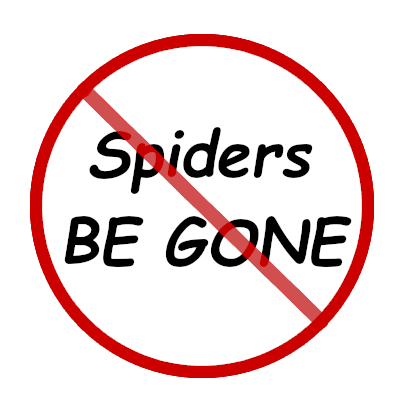 Spiders BE GONE