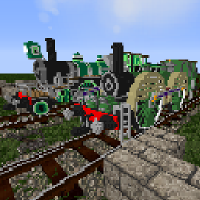 [Immersive Railroading] Shaded's Custom Voxel Train Pack REBORN