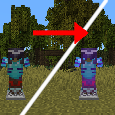 Old enchanted item glint