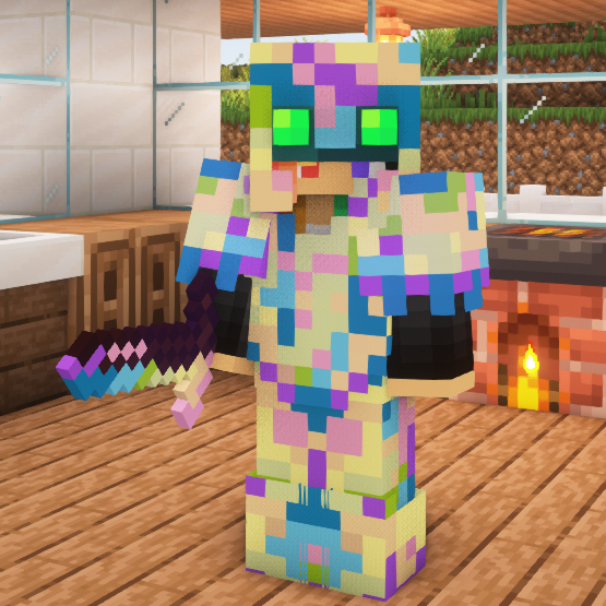 Pastel Rainbow Netherite