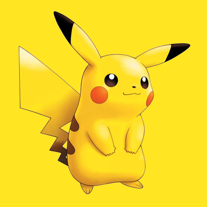 Cute pikachu bed