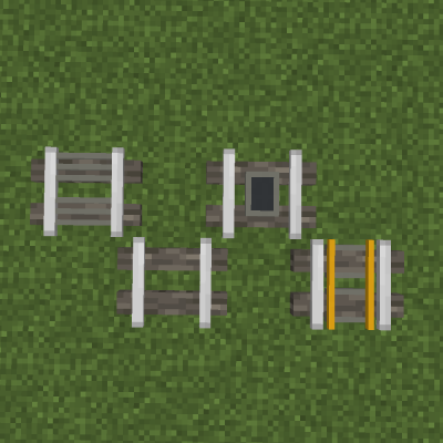 Acacia Logs Rail