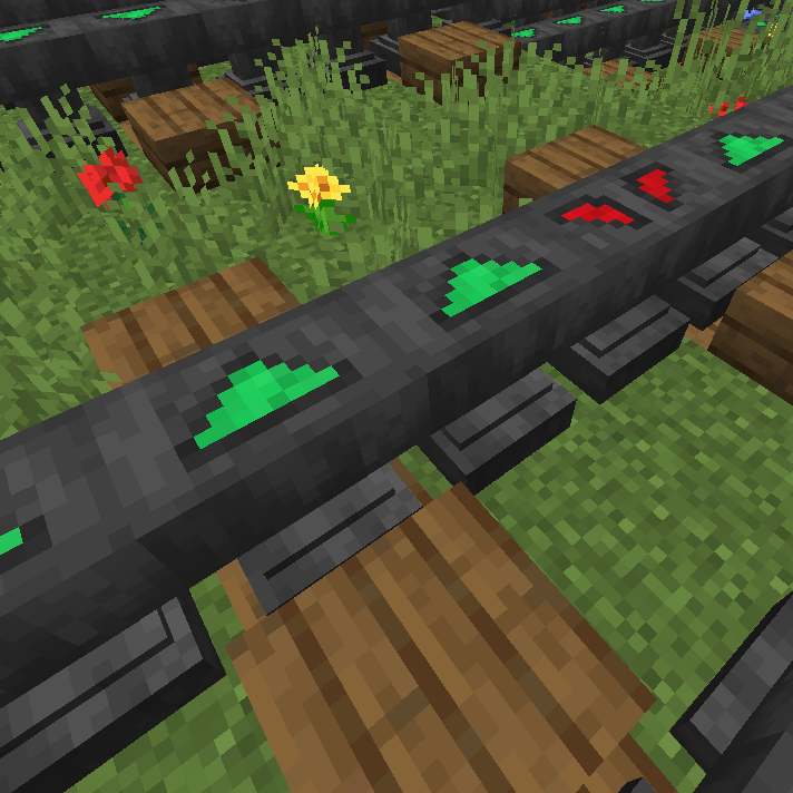 Visible anvils` facing