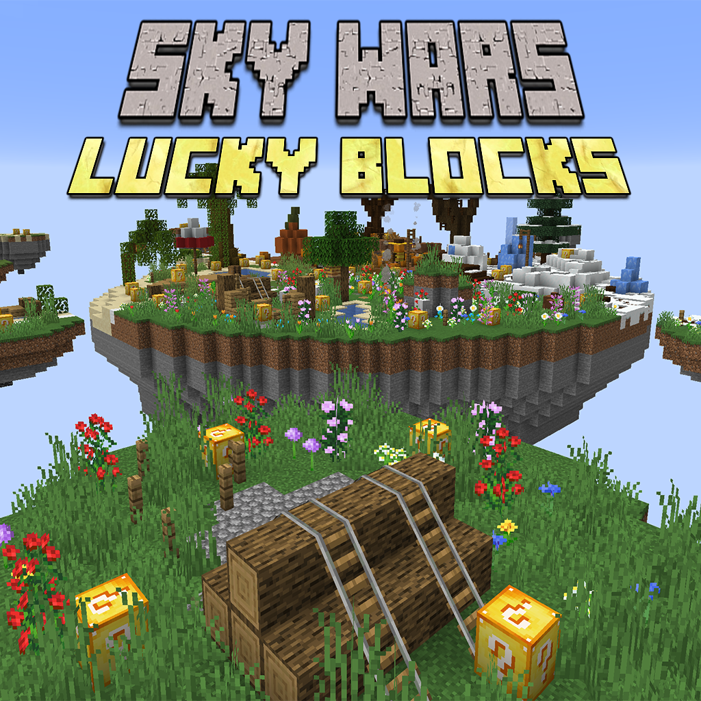 Sky Wars Lucky Blocks! - Four Seasons  - world pvp! - [ 1.20. SOON! ]