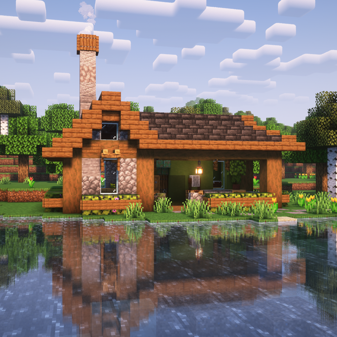 Small Lakeside House