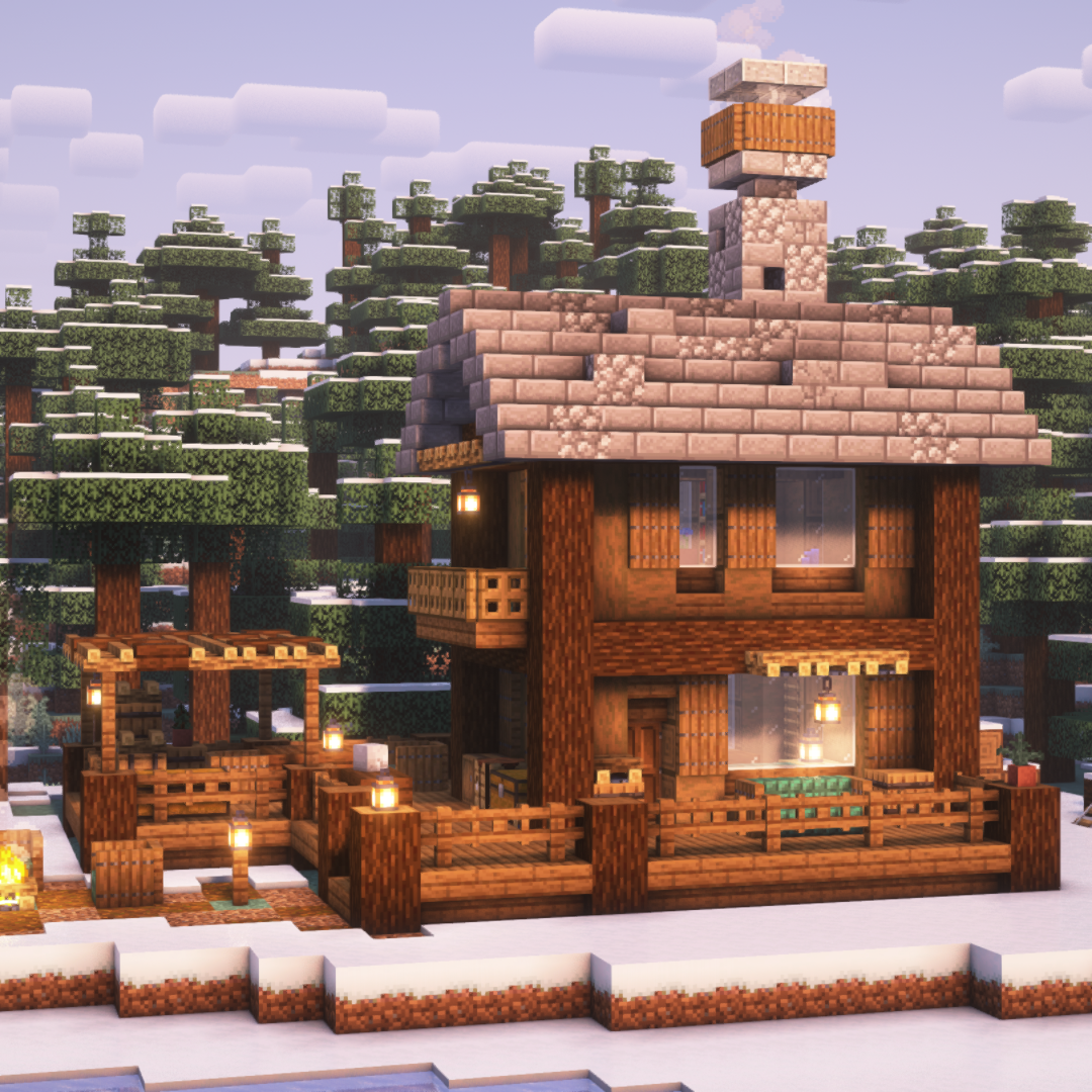 Snowy Taiga House