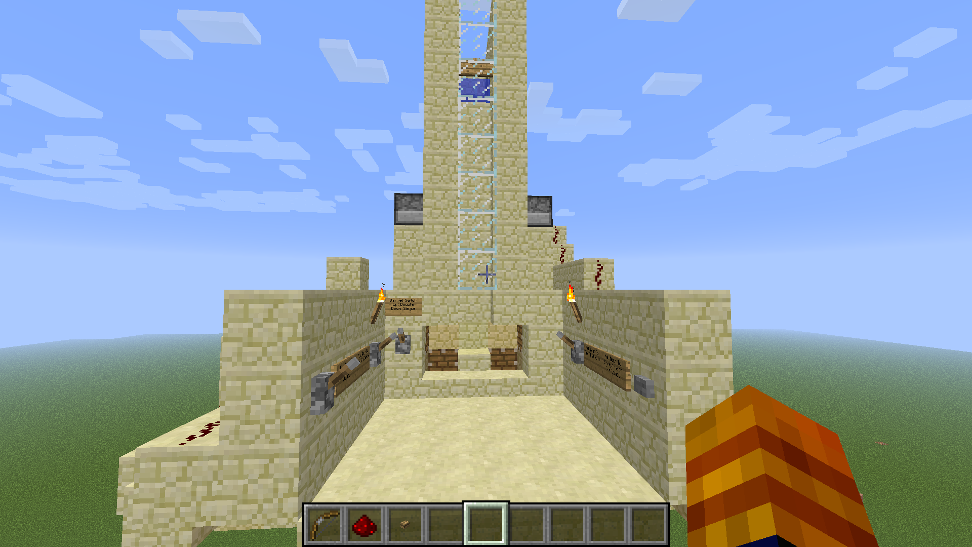 Compact Villager Powered Mob Cannon