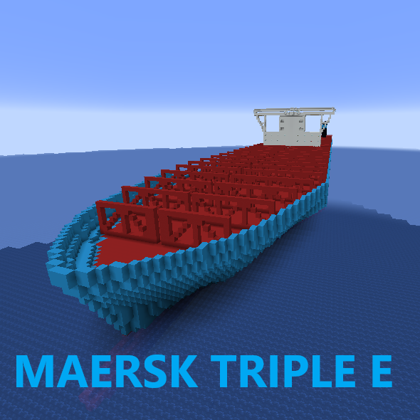 Maersk triple E 1:1 scale