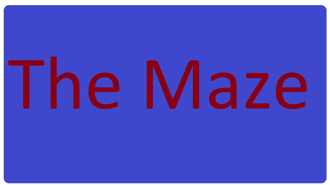 The Maze: A map to challlenge your sense of direction!