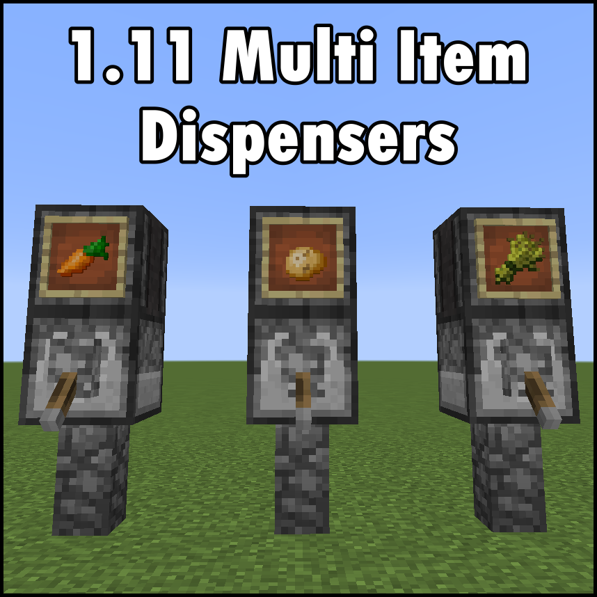 New Multi Item Dispenser Designs