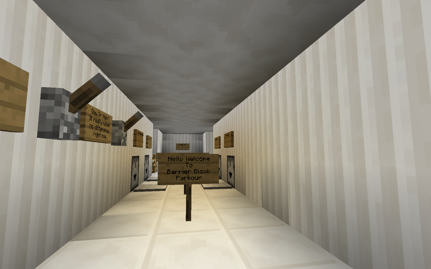 Barrier Block Parkour