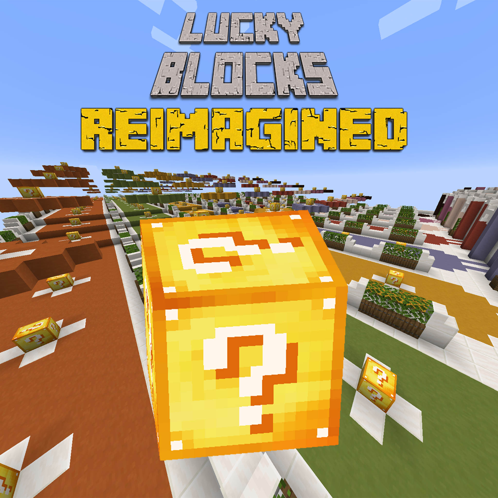 Lucky Blocks Race!! reimagined!! - world - Multiplayer   - [ 1.20. SOON! ]