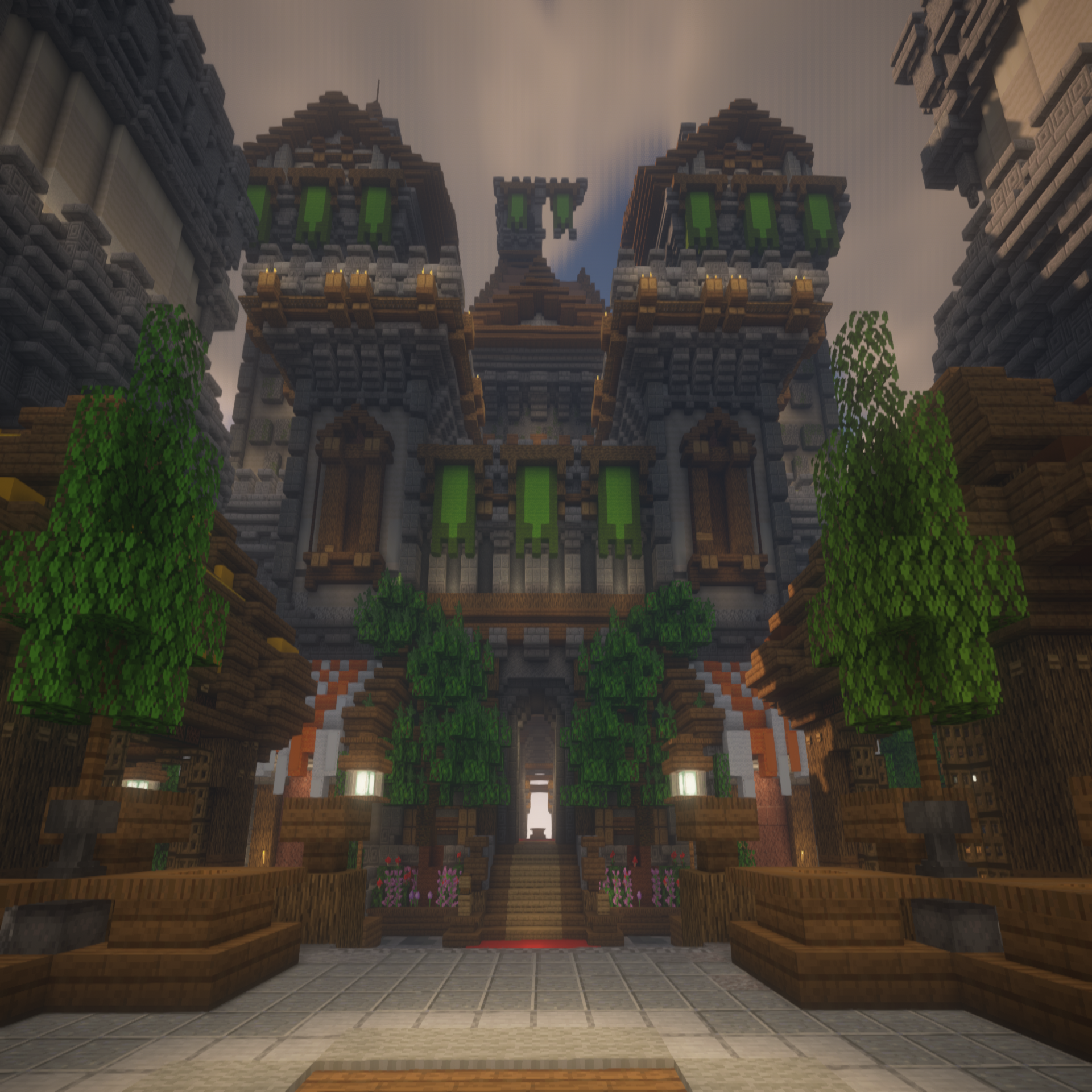 Castle of Median - A beautiful Medium Castle Hub Spawn